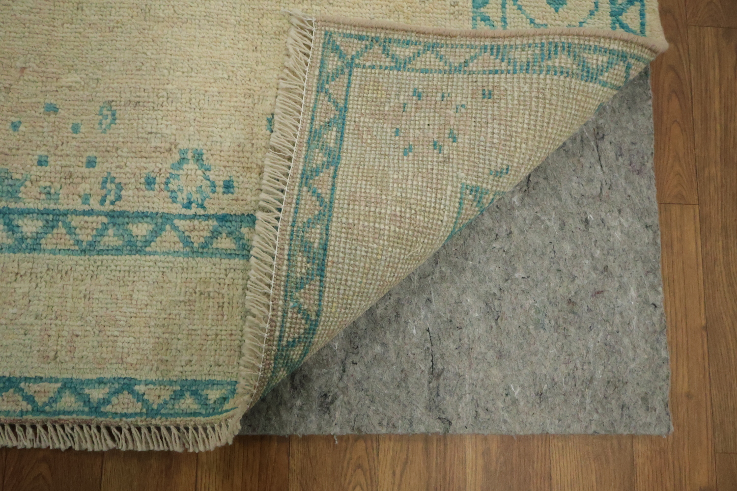 Vegetable Dye Oushak Turkish Rug 3x4