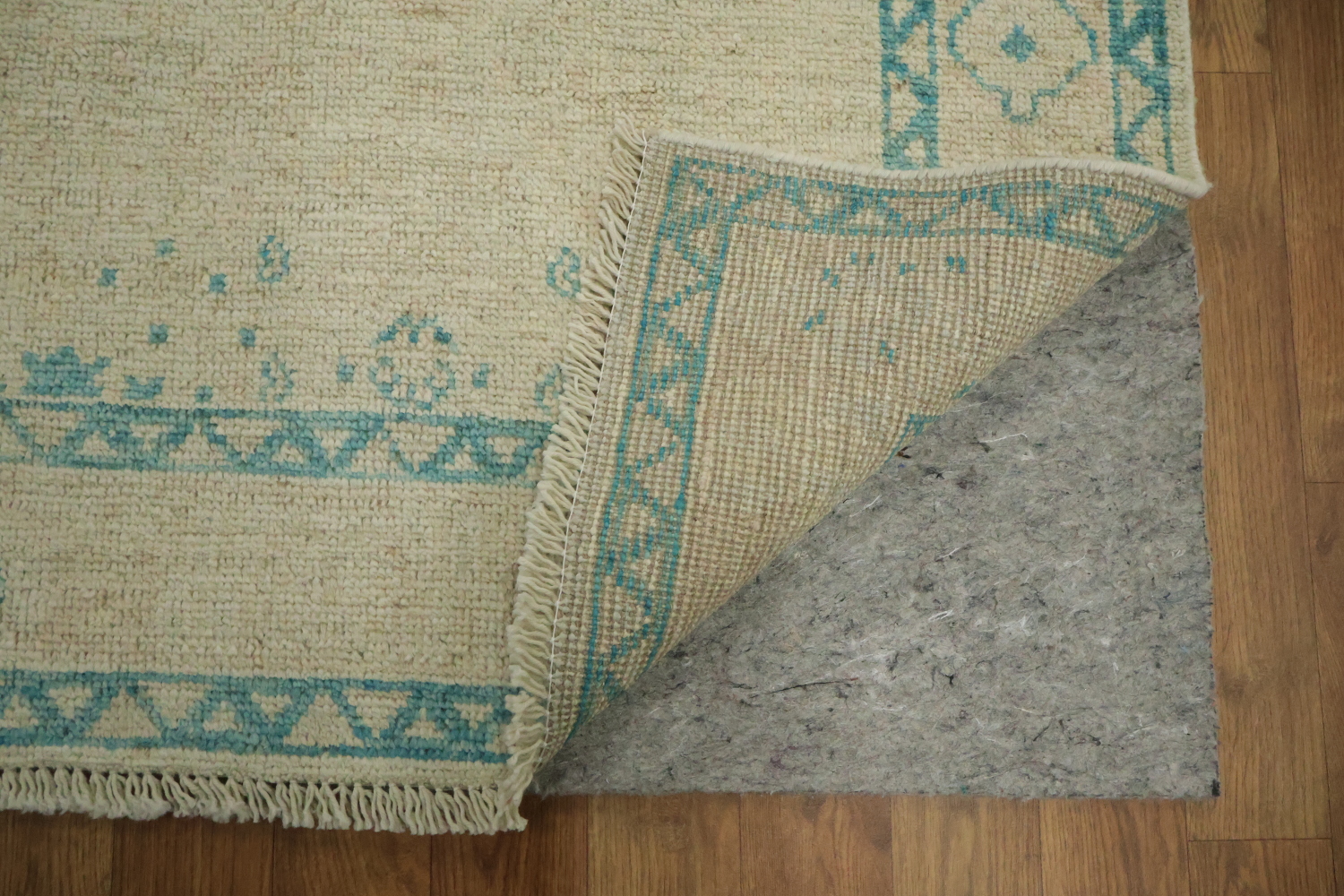 Vegetable Dye Oushak Turkish Rug 3x4