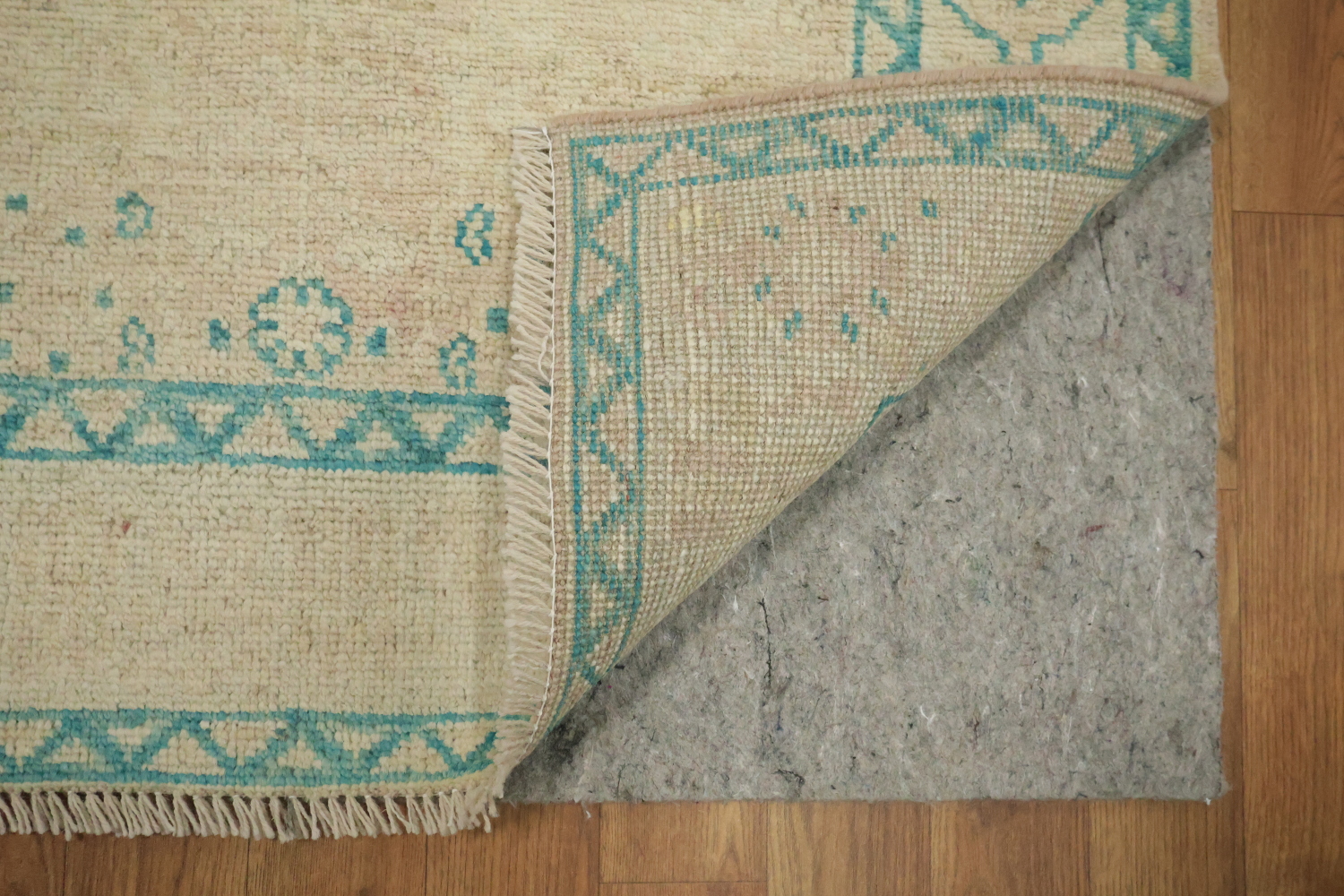 Vegetable Dye Oushak Turkish Accent Rug 3x4