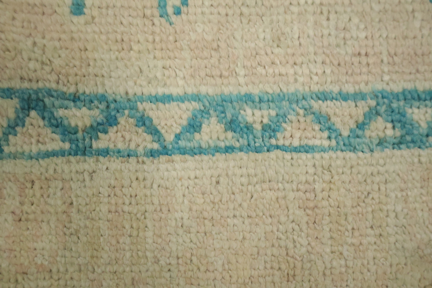 Vegetable Dye Oushak Turkish Accent Rug 3x4