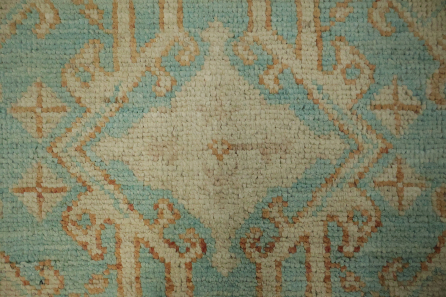 Vegetable Dye Oushak Turkish Rug 3x4