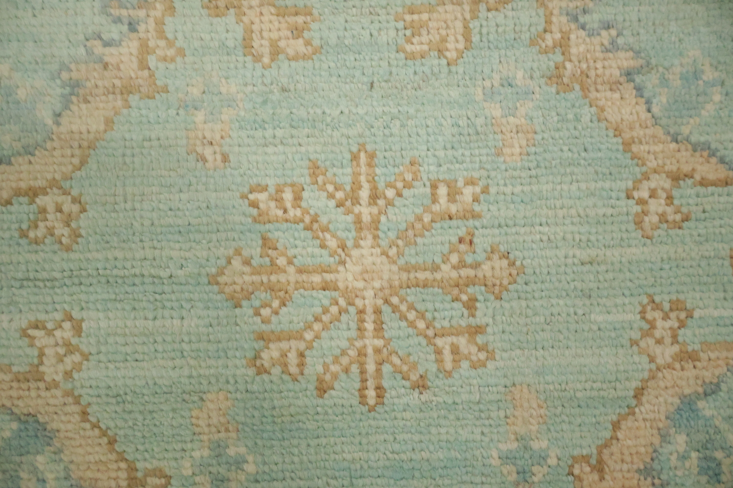 Vegetable Dye Oushak Turkish Accent Rug 3x4