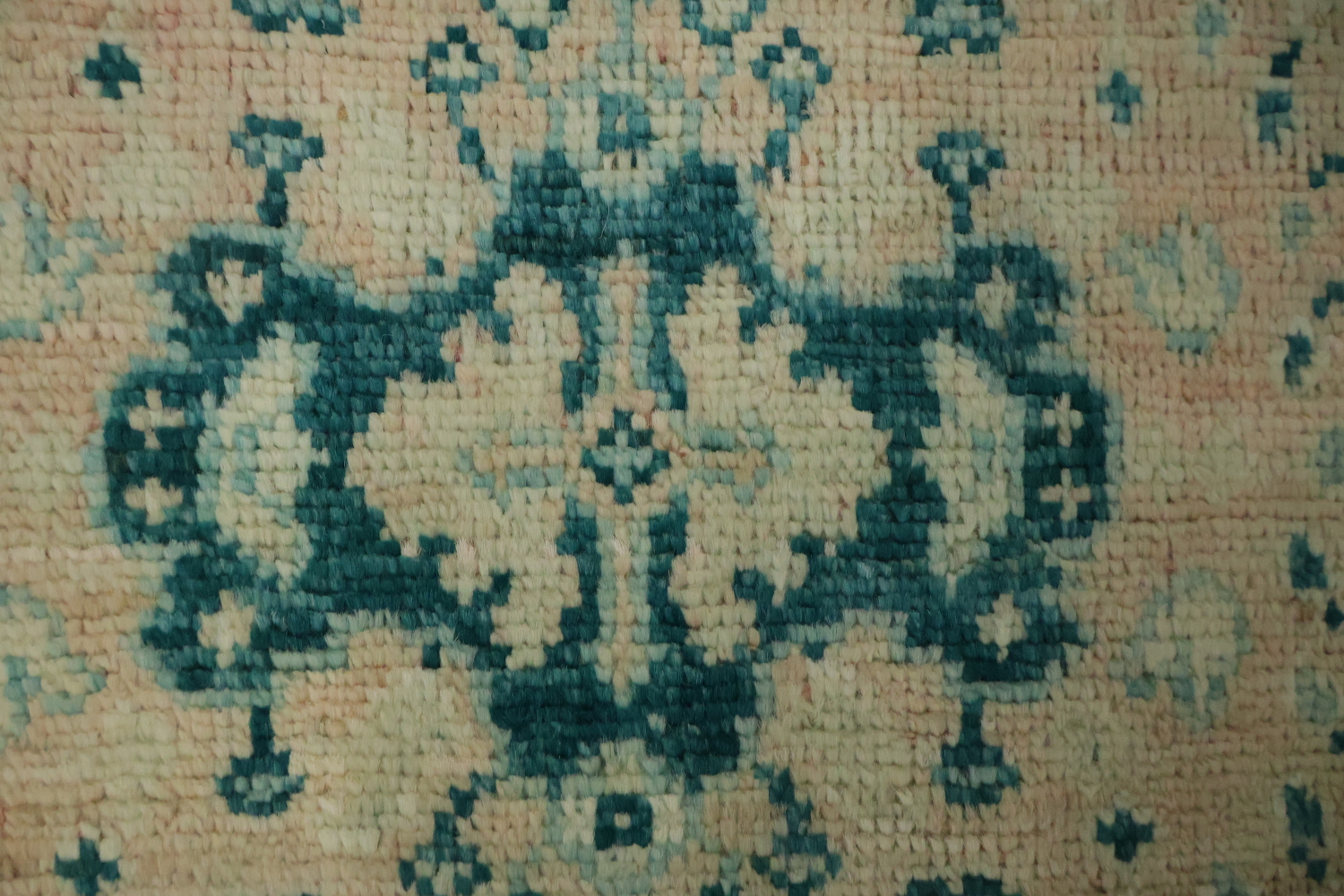 Vegetable Dye Oushak Turkish Rug 3x4