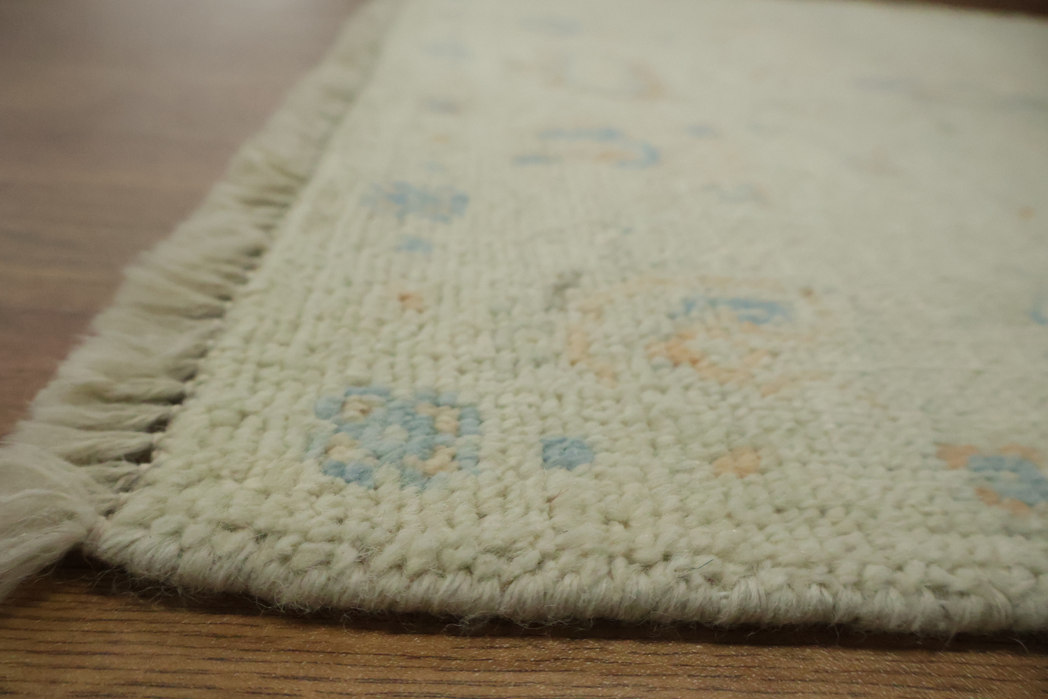 Vegetable Dye Oushak Turkish Accent Rug 3x4