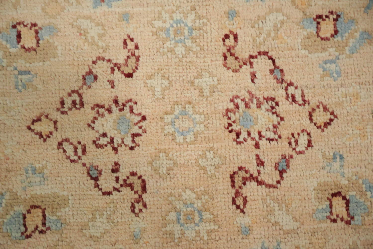 Vegetable Dye Oushak Turkish Accent Rug 3x4