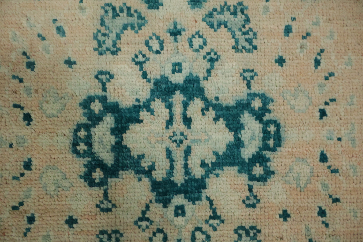 Vegetable Dye Oushak Turkish Accent Rug 3x4
