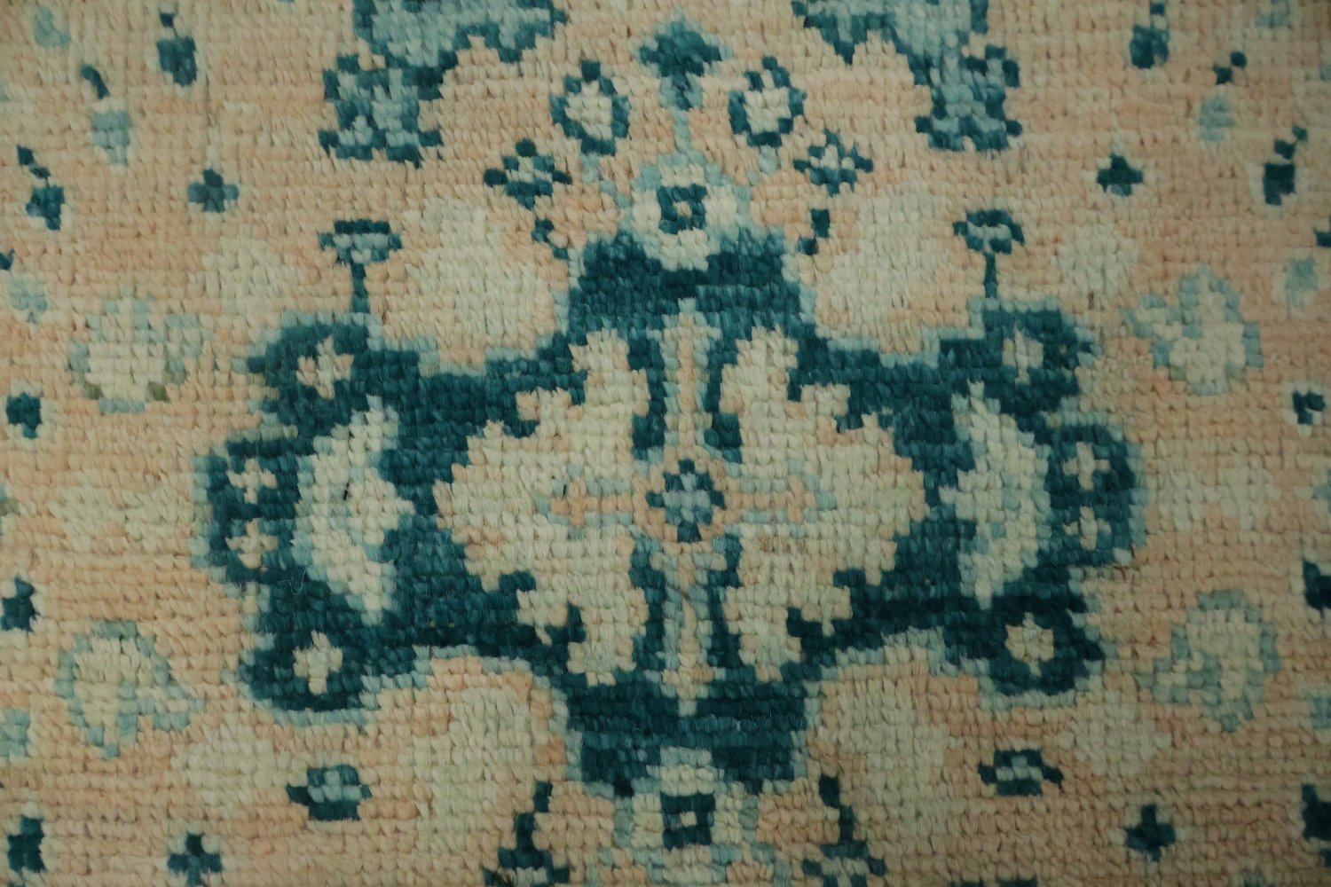 Vegetable Dye Oushak Turkish Accent Rug 3x4