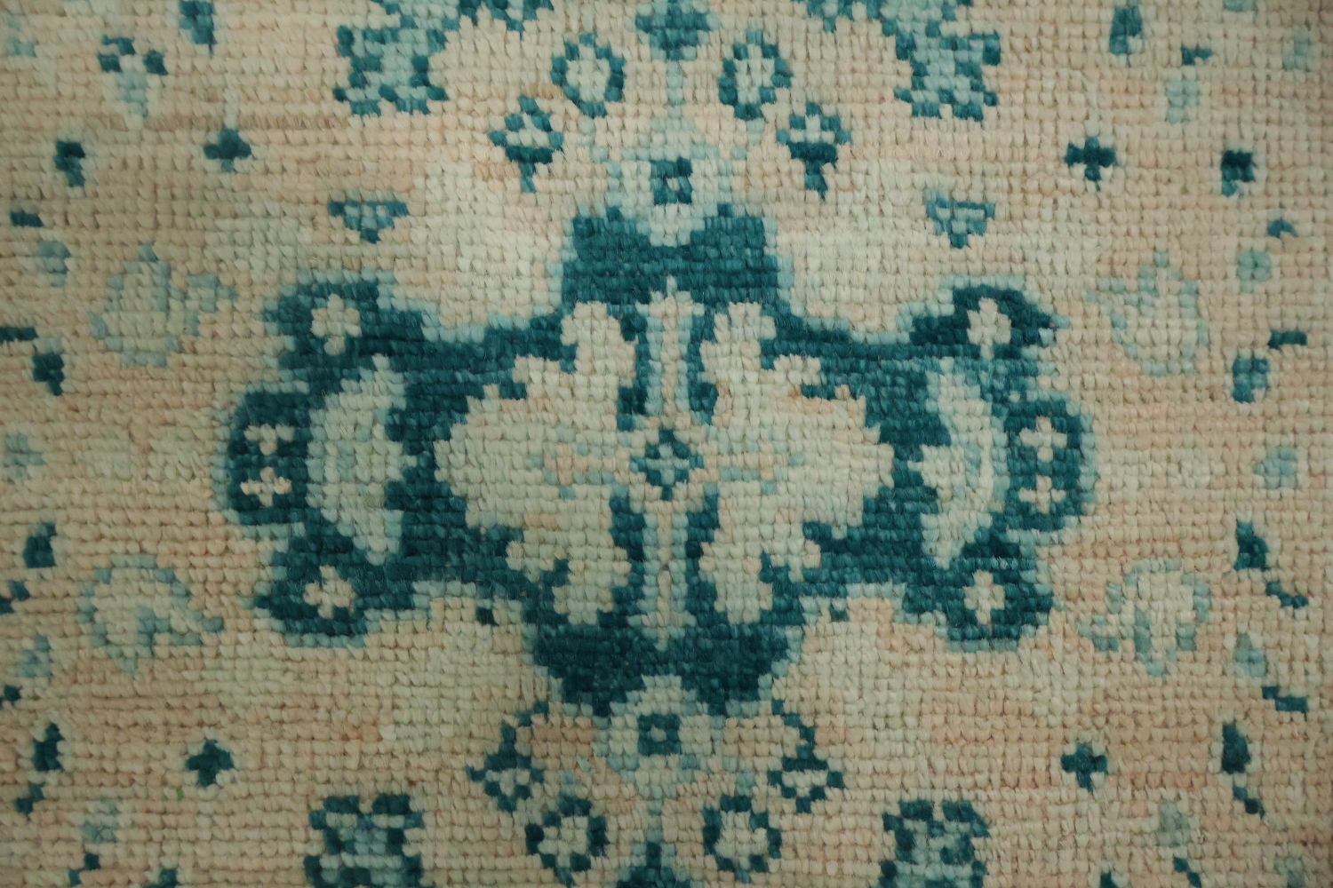 Vegetable Dye Oushak Turkish Accent Rug 3x4