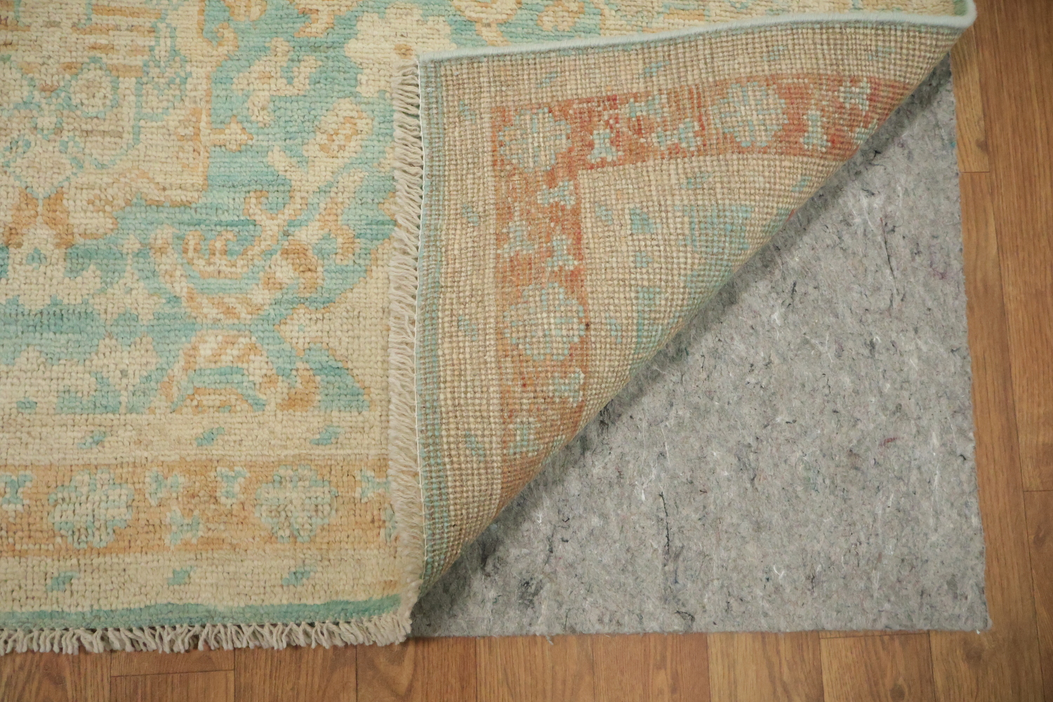 Vegetable Dye Oushak Turkish Accent Rug 3x4