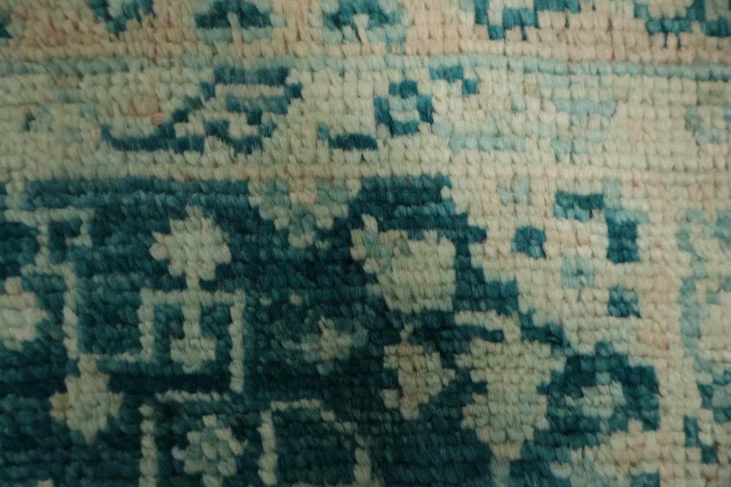 Vegetable Dye Oushak Turkish Accent Rug 3x4
