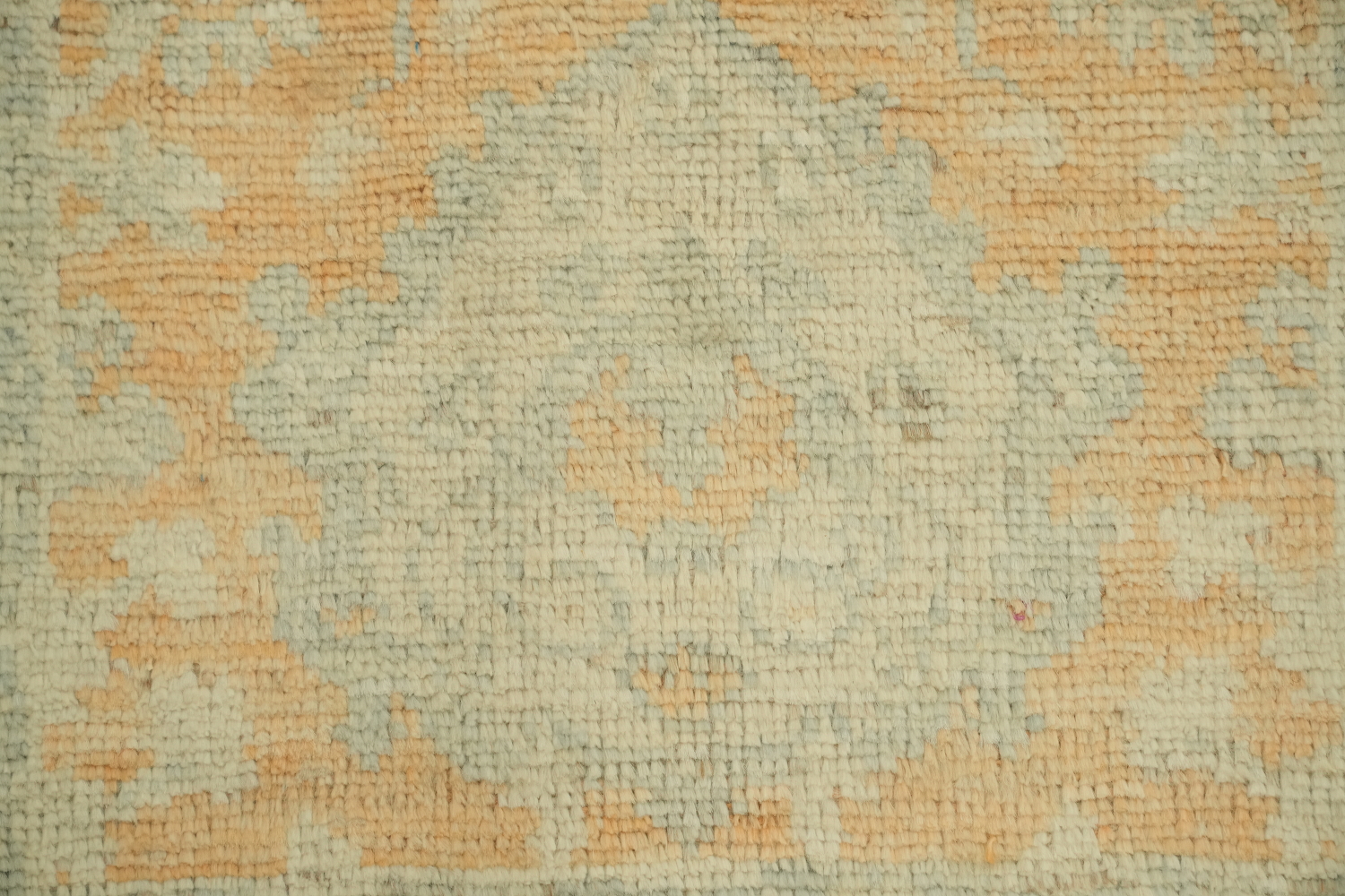 Vegetable Dye Oushak Turkish Accent Rug 2x4