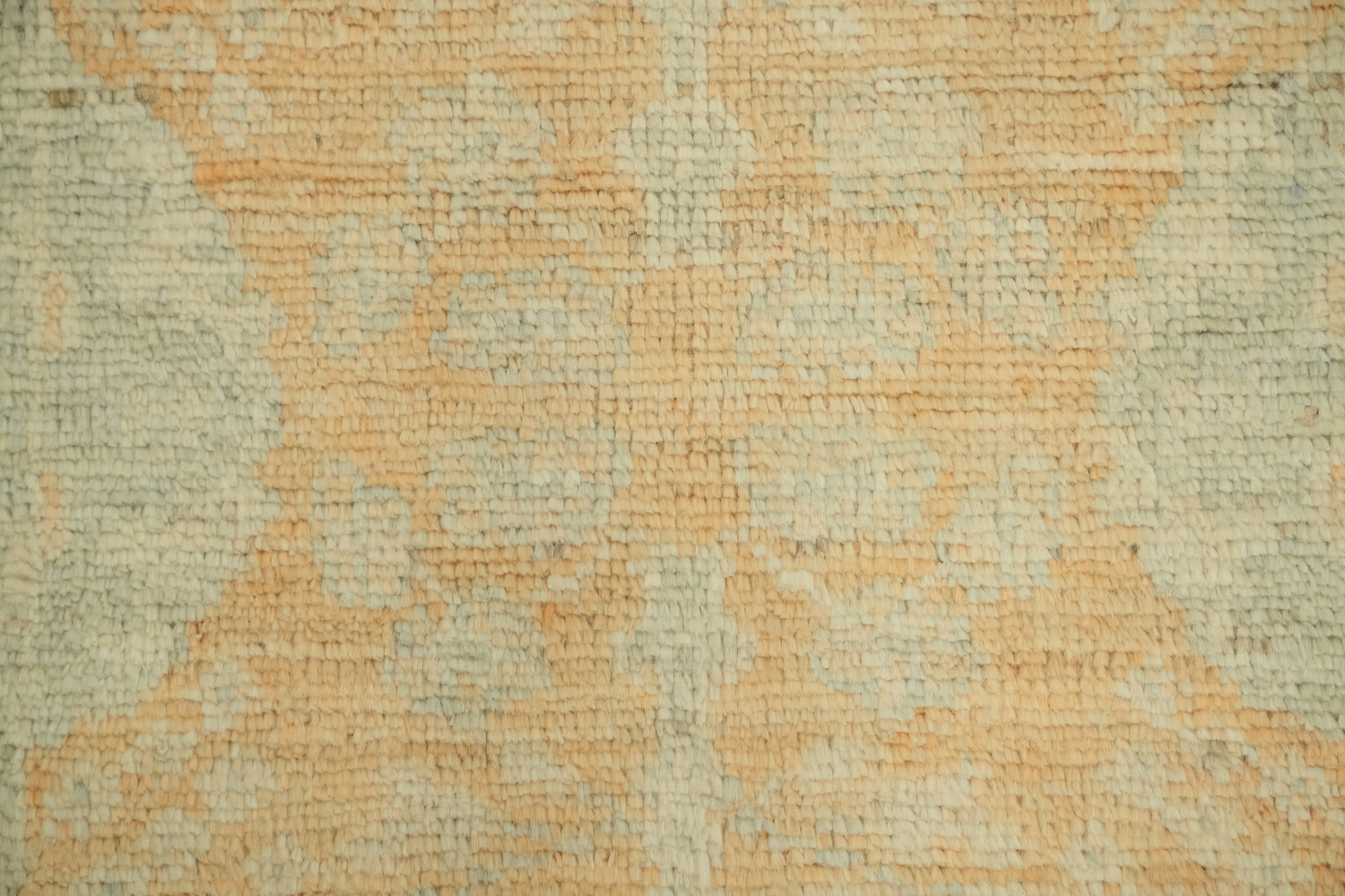 Vegetable Dye Oushak Turkish Accent Rug 2x4