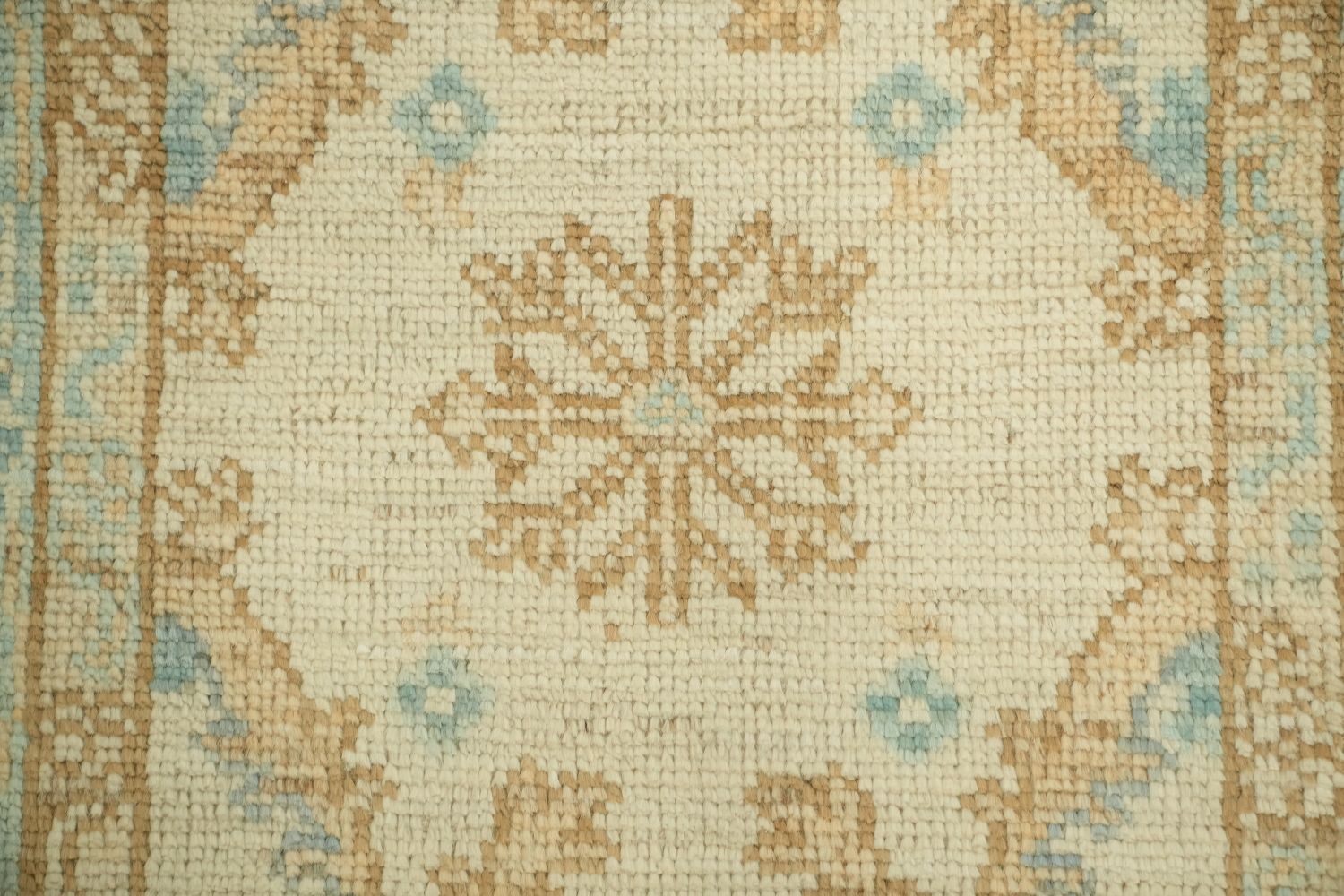 Vegetable Dye Oushak Oriental Foyer Rug 2x4