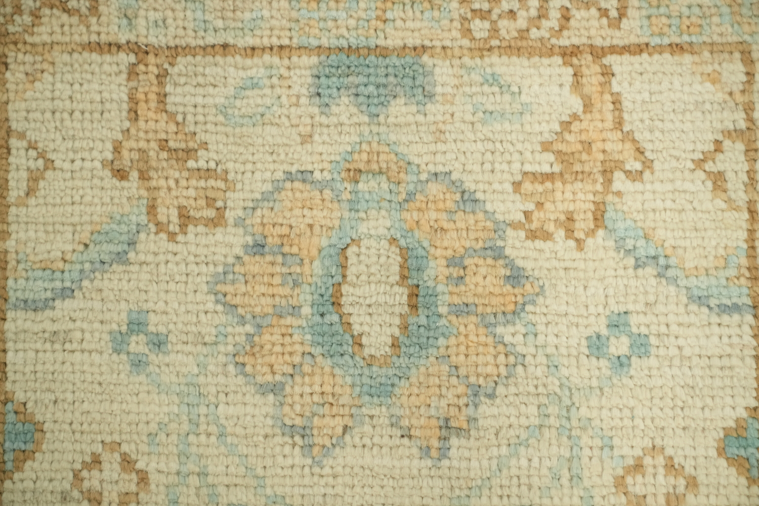 Vegetable Dye Oushak Oriental Foyer Rug 2x4