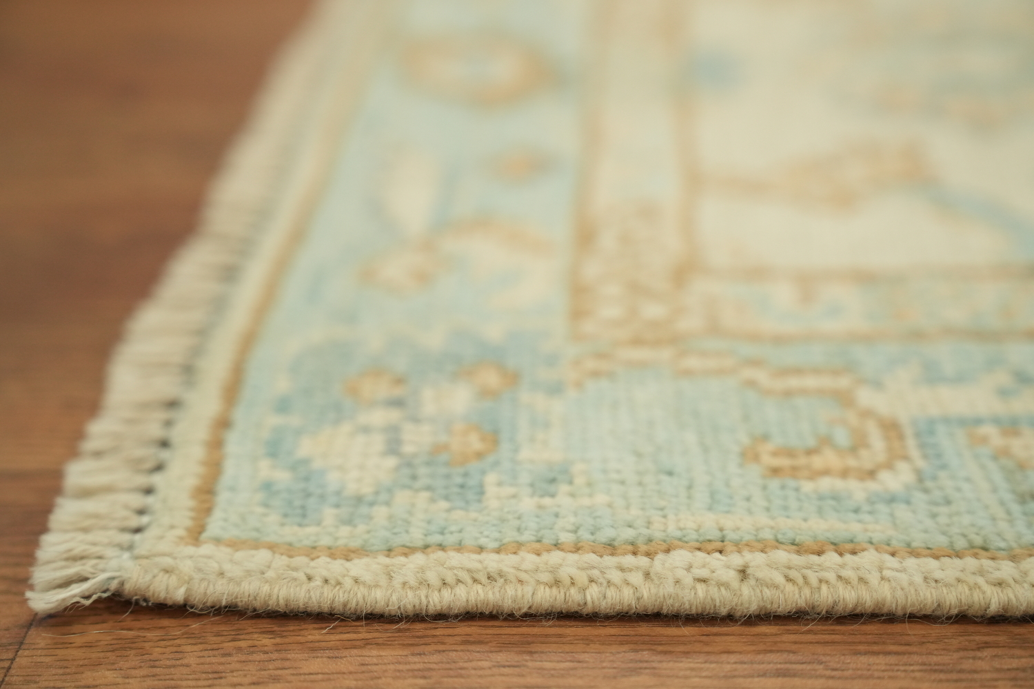 Vegetable Dye Oushak Oriental Foyer Rug 2x4