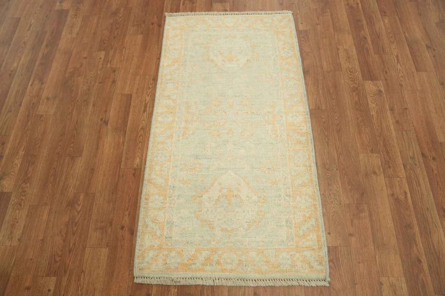 Vegetable Dye Oushak Oriental Accent Rug 2x4
