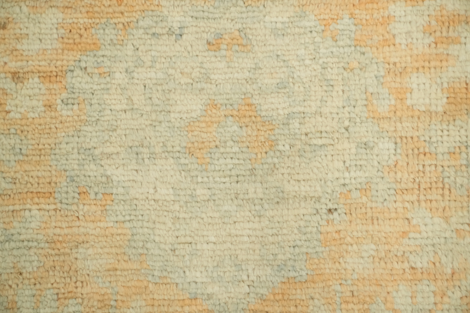 Vegetable Dye Oushak Turkish Accent Rug 2x4