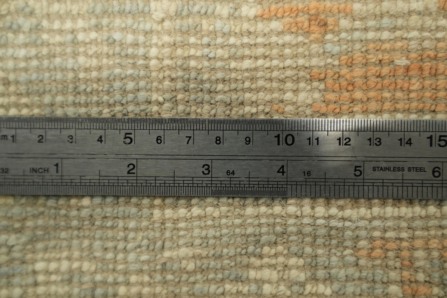 Vegetable Dye Oushak Turkish Accent Rug 2x4