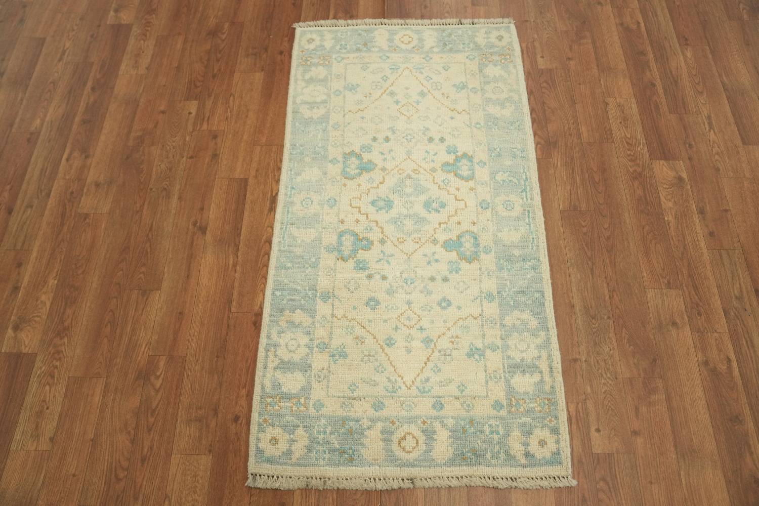 Vegetable Dye Oushak Oriental Accent Rug 2x4