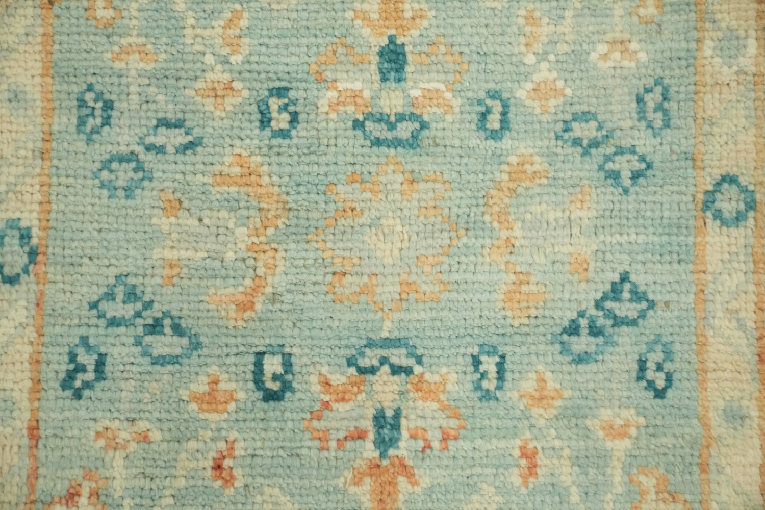 Vegetable Dye Oushak Oriental Accent Rug 2x4