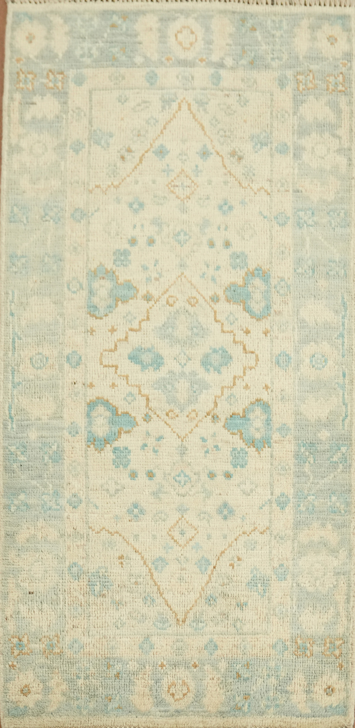 Vegetable Dye Oushak Oriental Accent Rug 2x4