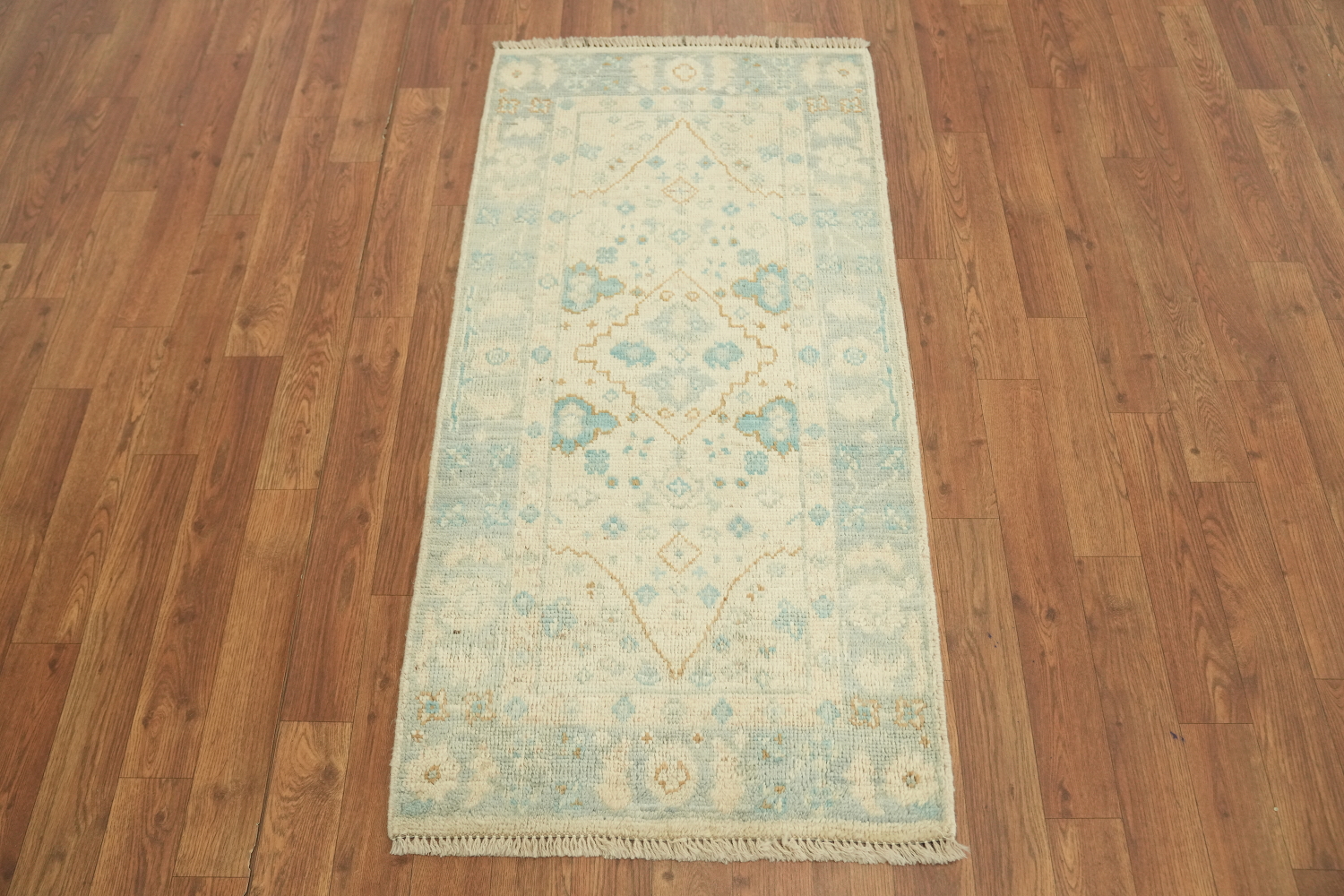 Vegetable Dye Oushak Oriental Accent Rug 2x4