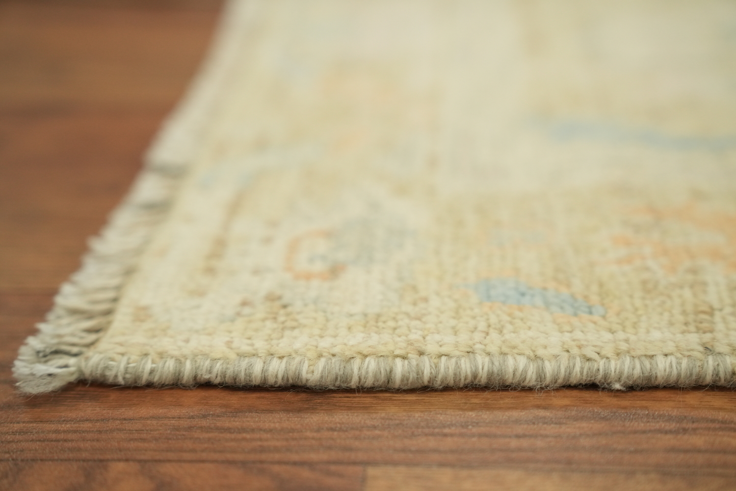 Vegetable Dye Oushak Wool Accent Rug 2x4