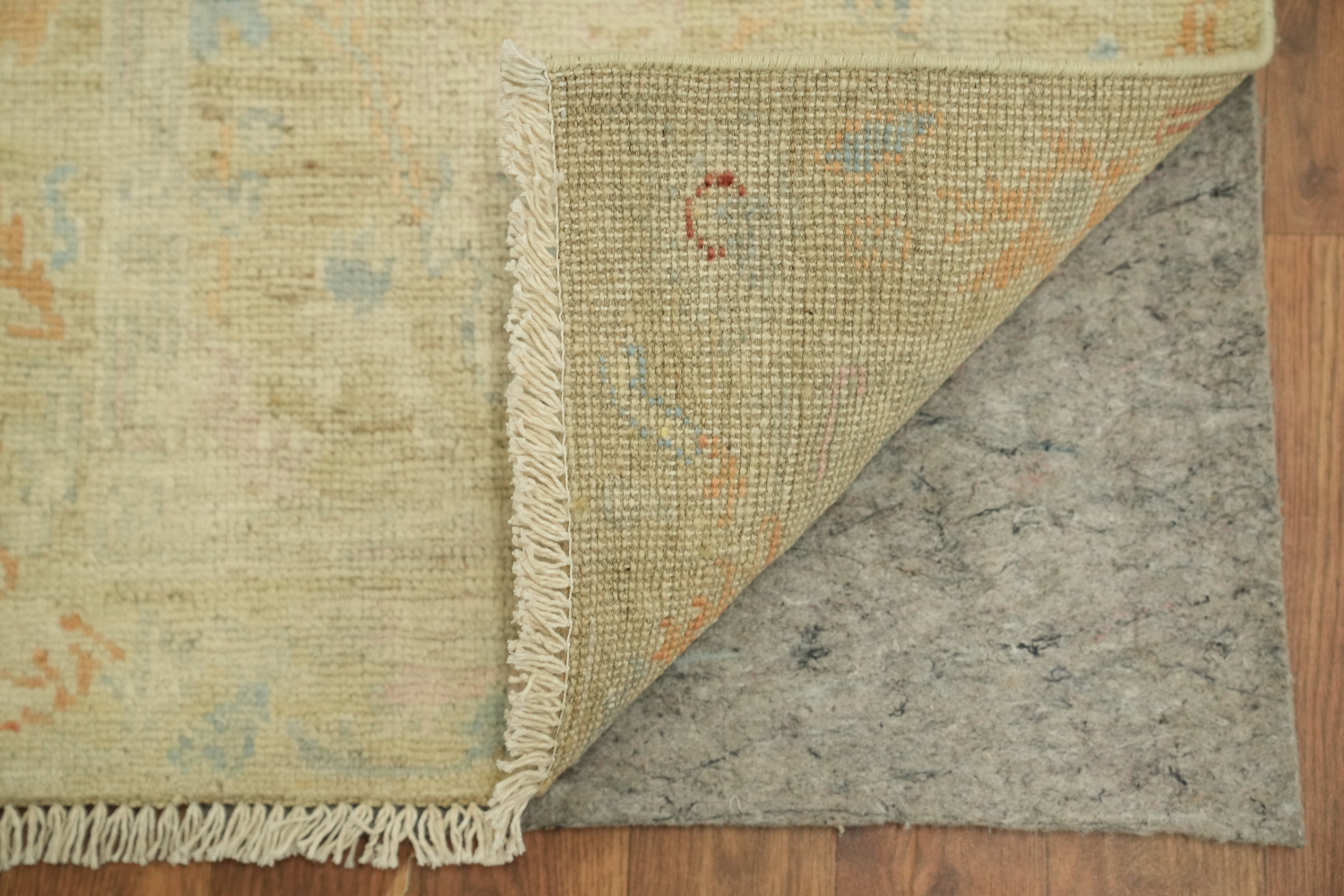Handmade Oushak Vegetable Dye Accent Rug 2x4