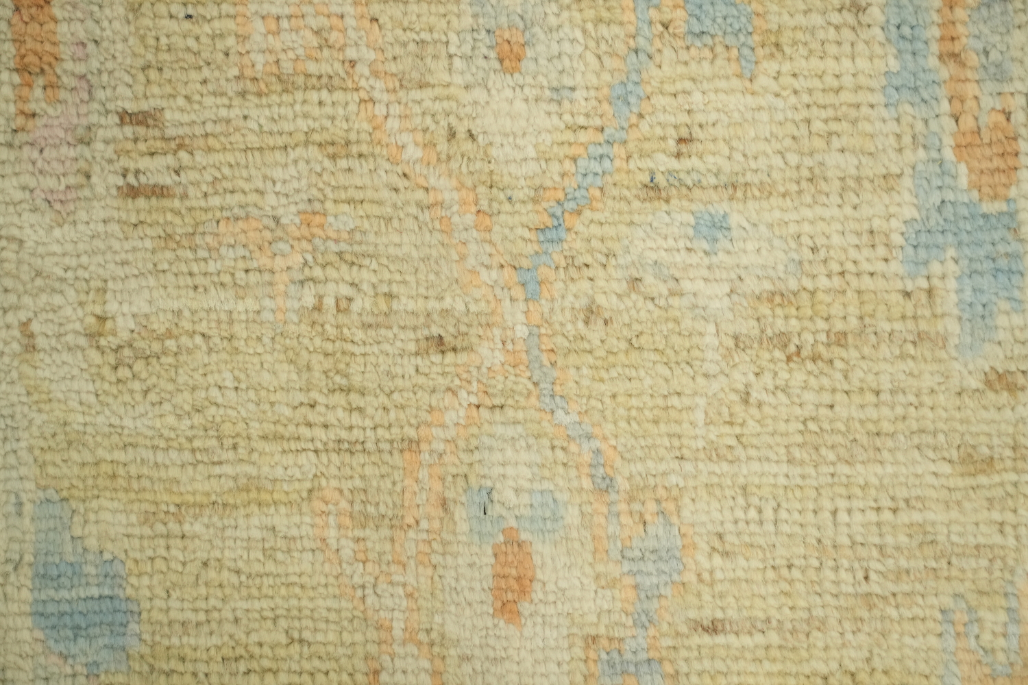 Handmade Oushak Vegetable Dye Accent Rug 2x4