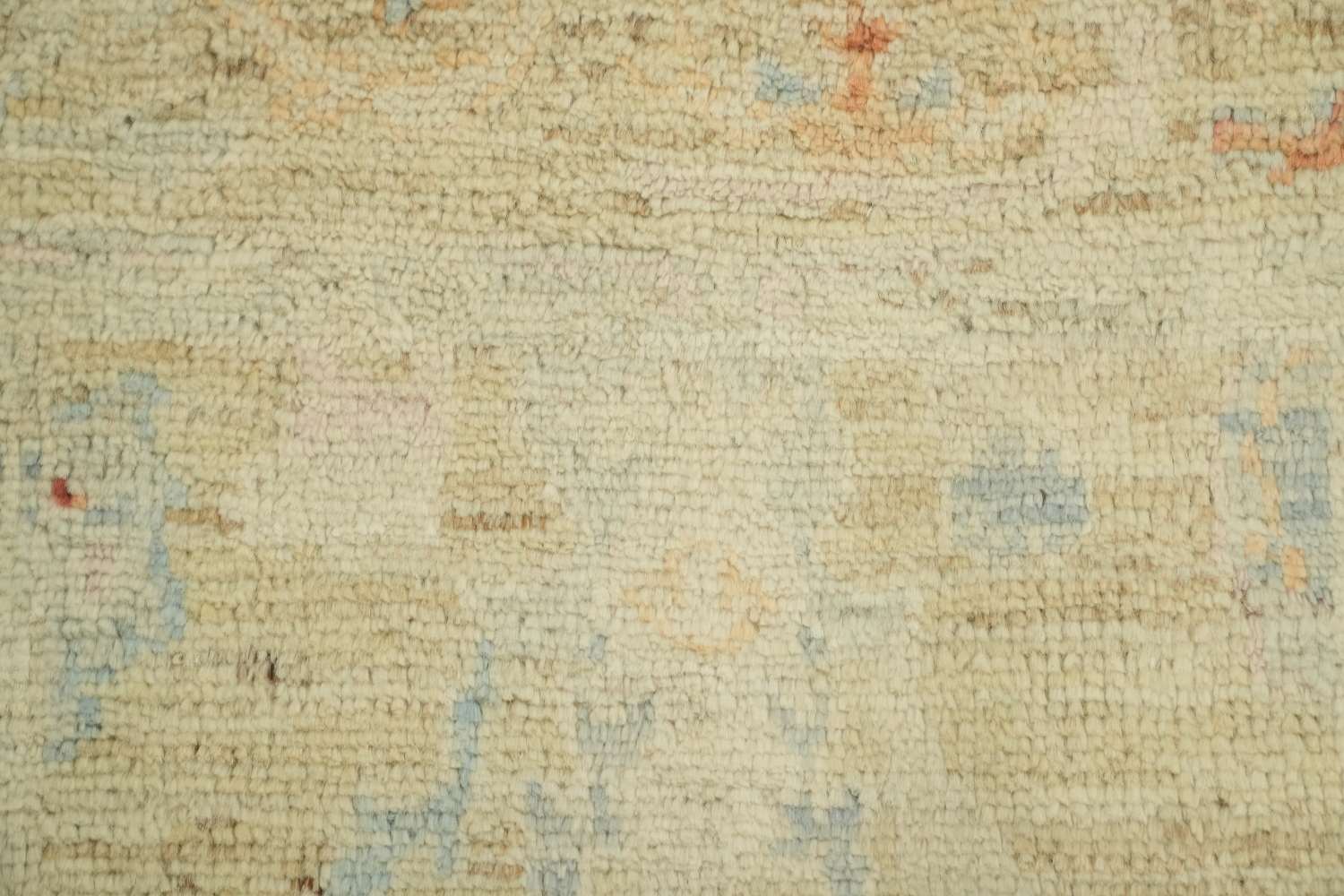 Vegetable Dye Oushak Oriental Foyer Rug 2x4