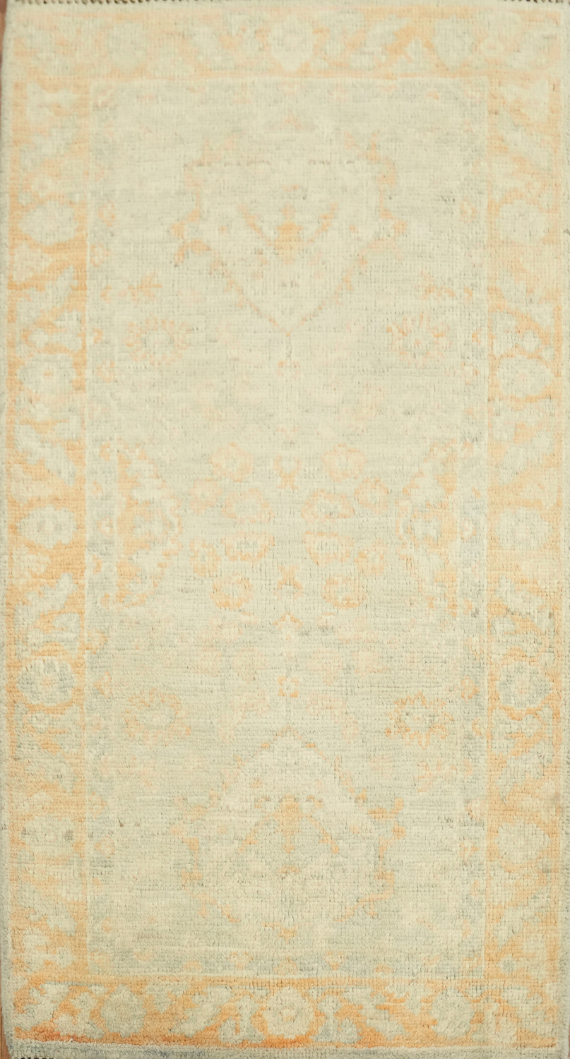 Vegetable Dye Oushak Oriental Accent Rug 2x4