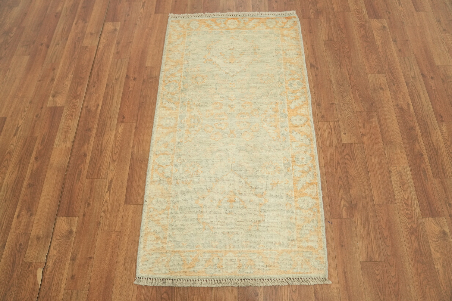 Vegetable Dye Oushak Oriental Accent Rug 2x4