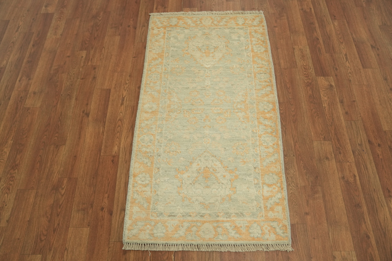 Vegetable Dye Oushak Oriental Accent Rug 2x4