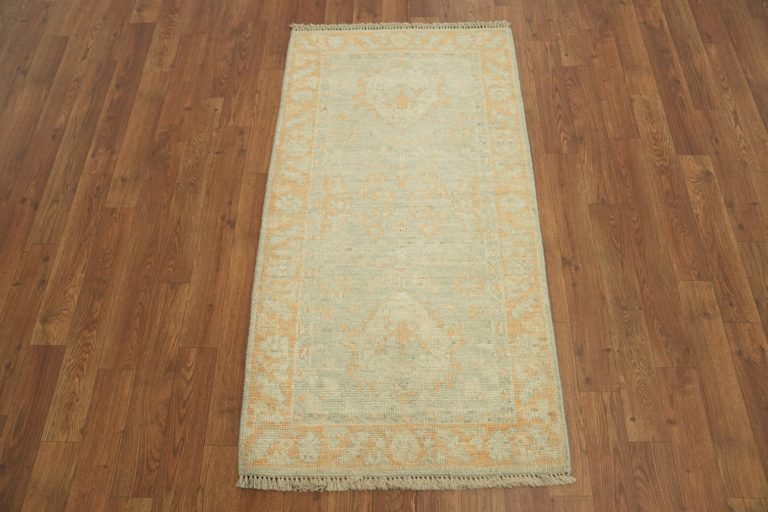 Vegetable Dye Oushak Oriental Accent Rug 2x4