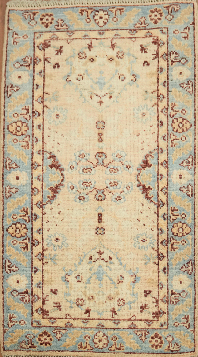 Vegetable Dye Oushak Oriental Accent Rug 2x4
