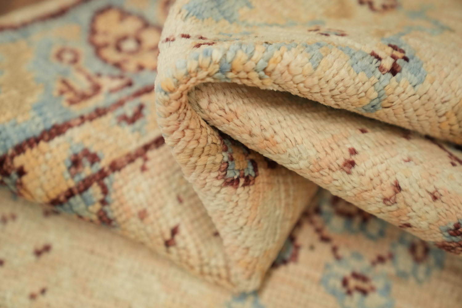 Vegetable Dye Oushak Oriental Accent Rug 2x4