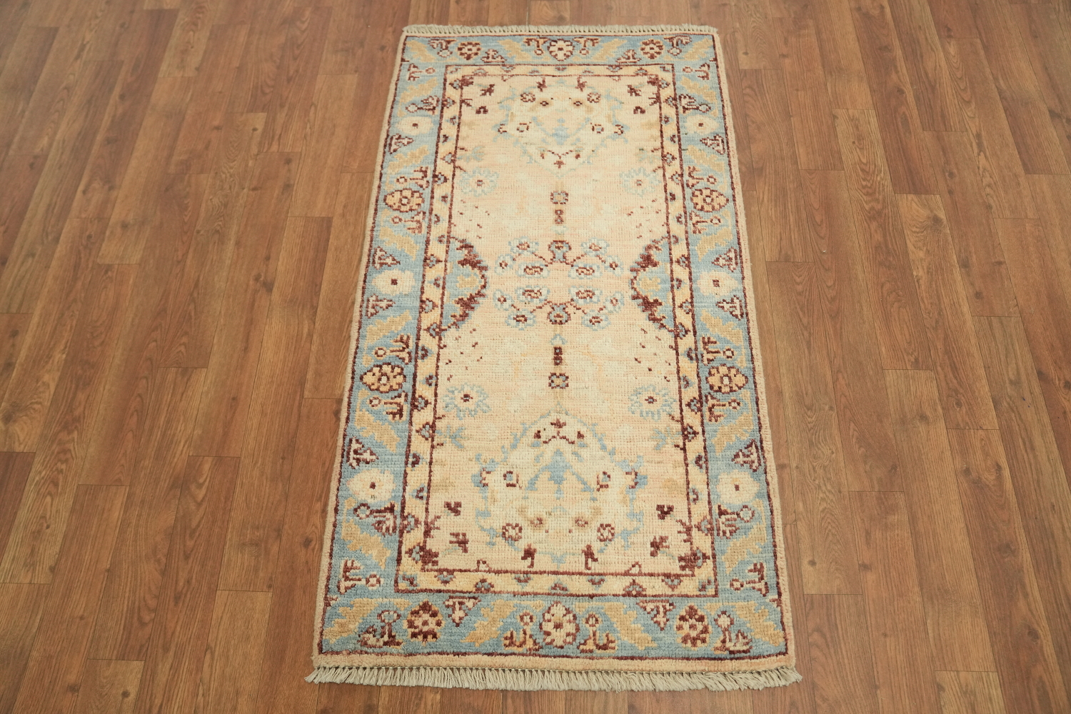Vegetable Dye Oushak Oriental Accent Rug 2x4