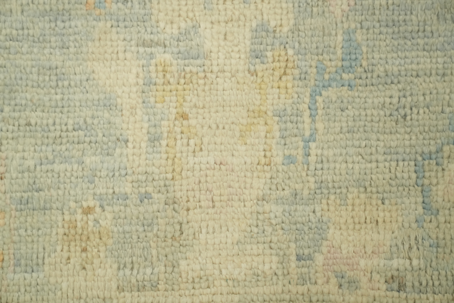 Vegetable Dye Oushak Turkish Foyer Rug 2x4