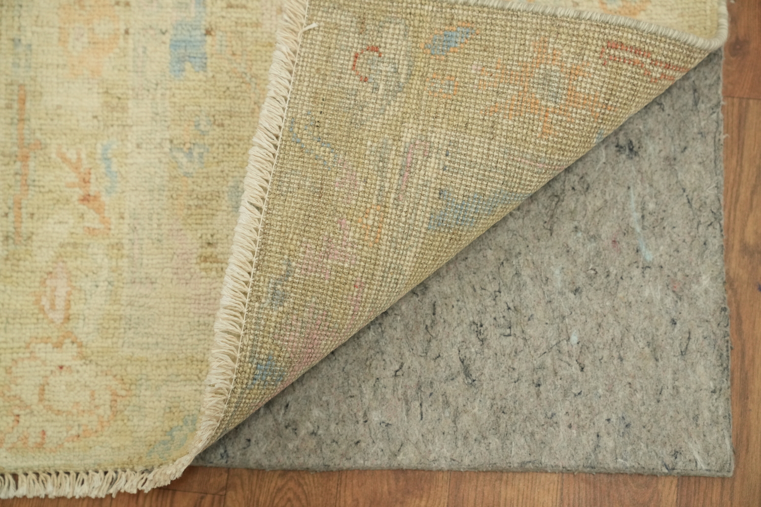 Vegetable Dye Oushak Oriental Turkish Accent Rug 2x4