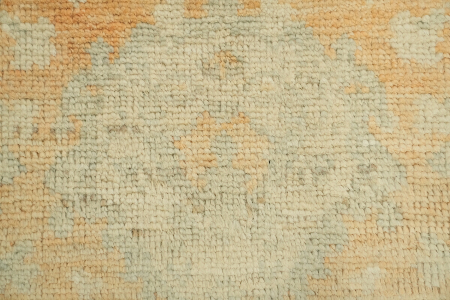 Vegetable Dye Oushak Wool Accent Rug 2x4