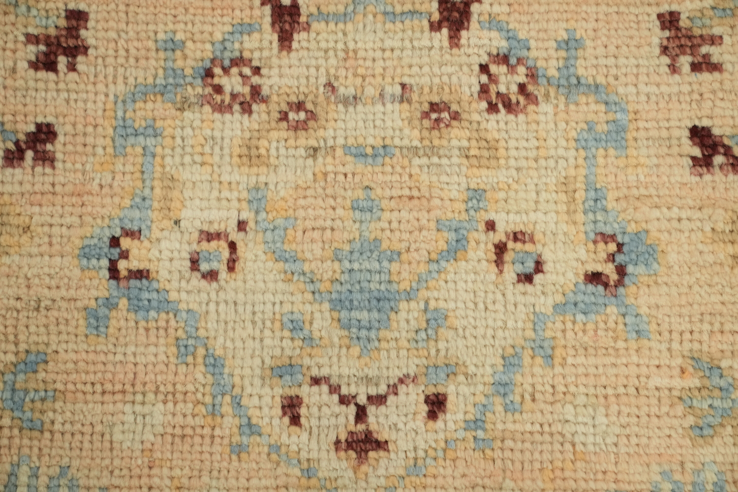 Vegetable Dye Oushak Turkish Accent Rug 2x4
