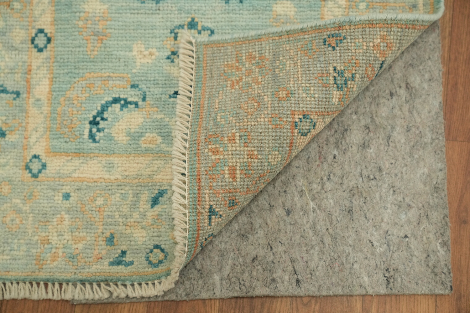 Handmade Oushak Vegetable Dye Accent Rug 2x4