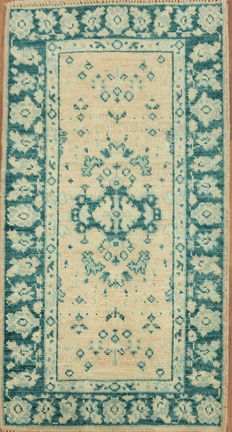 Vegetable Dye Oushak Oriental Accent Rug 2x4