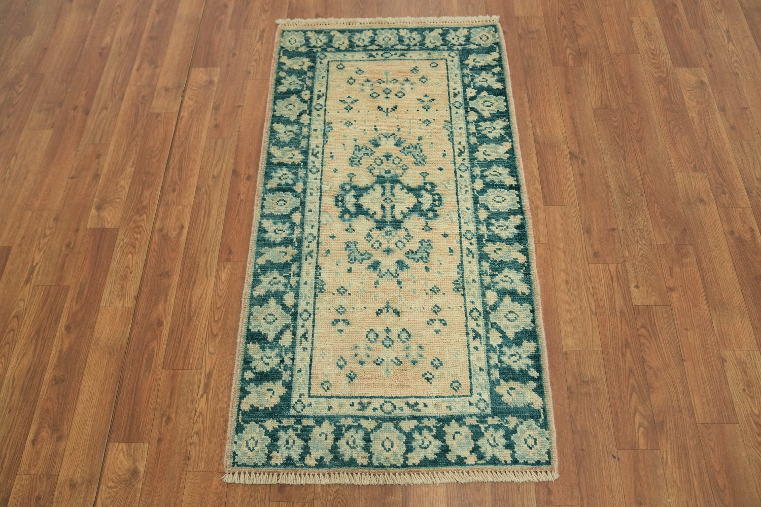 Vegetable Dye Oushak Oriental Accent Rug 2x4