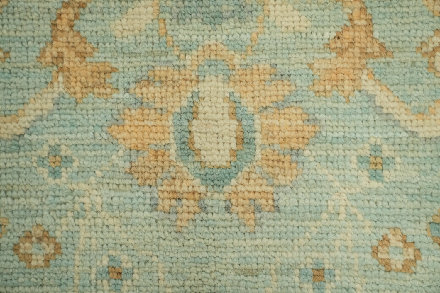 Handmade Oushak Vegetable Dye Foyer Rug 2x4
