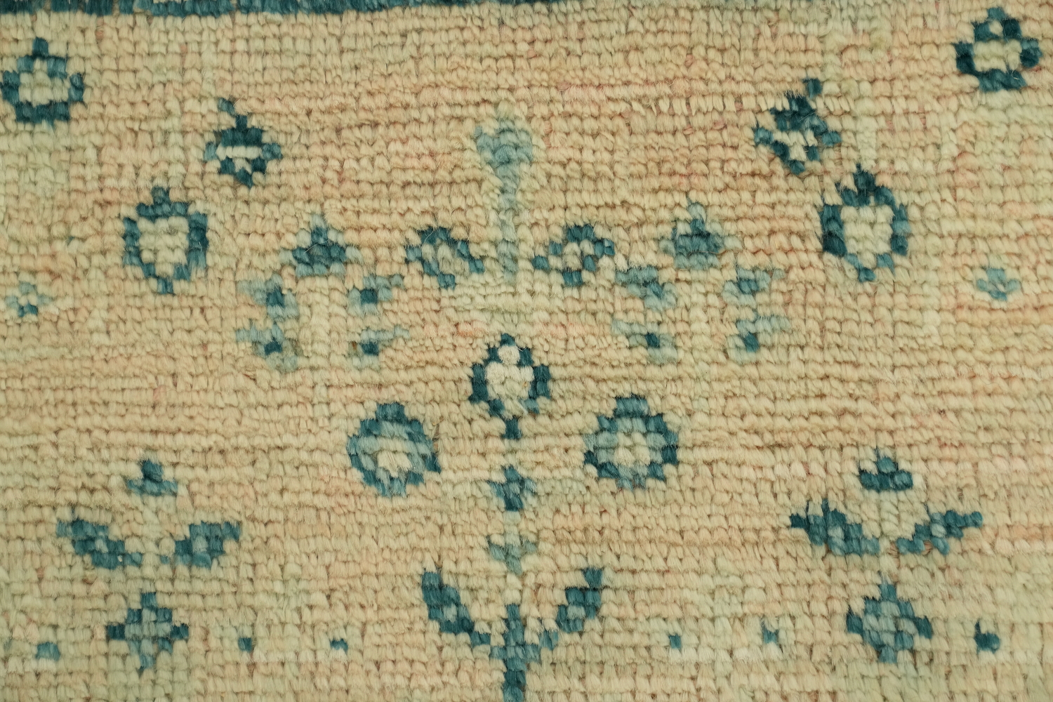 Elegant Teal and Beige Persian Design Accent Foyer Rug 2x4 ft