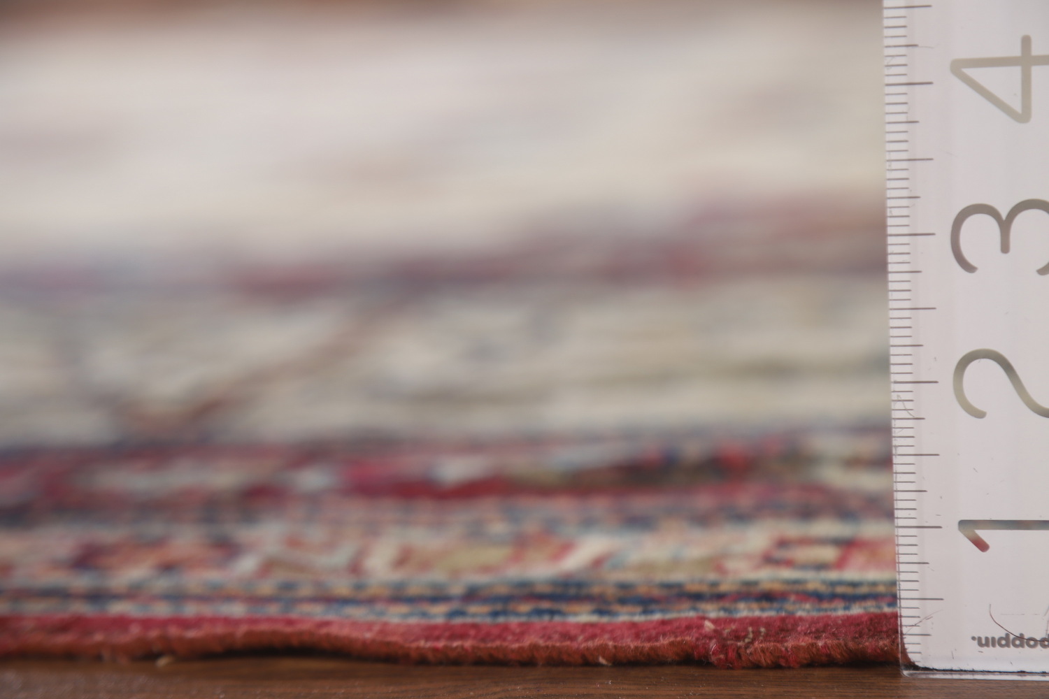 Pre-1900 Antique Kerman Lavar Large Persian Area Rug 10x14