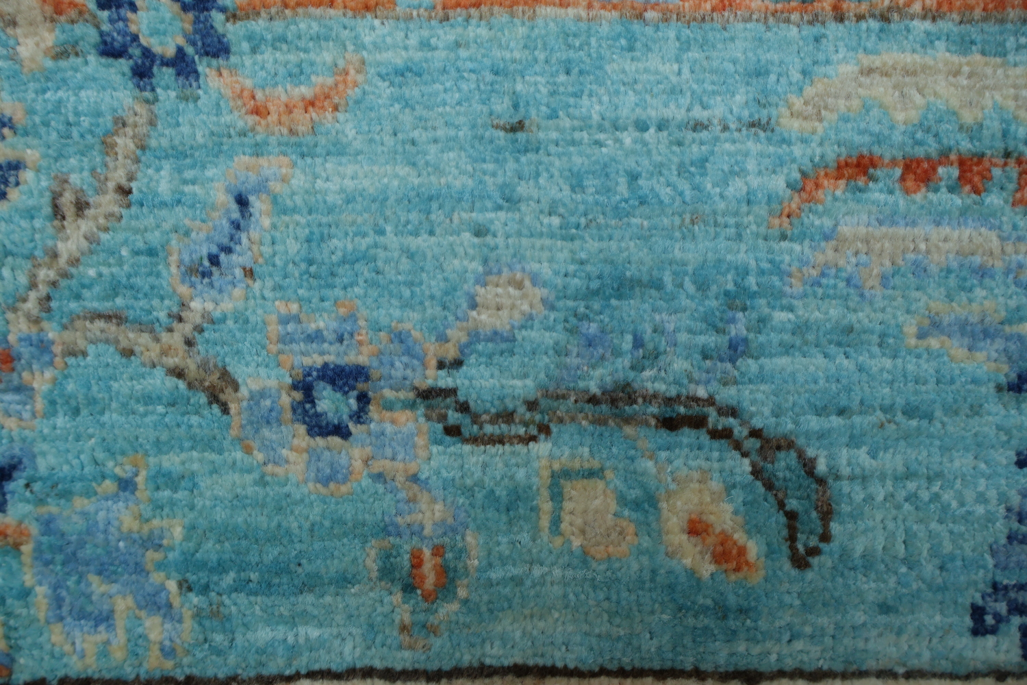 Animal Pictorial Art Deco Chinese Area Rug 5x7