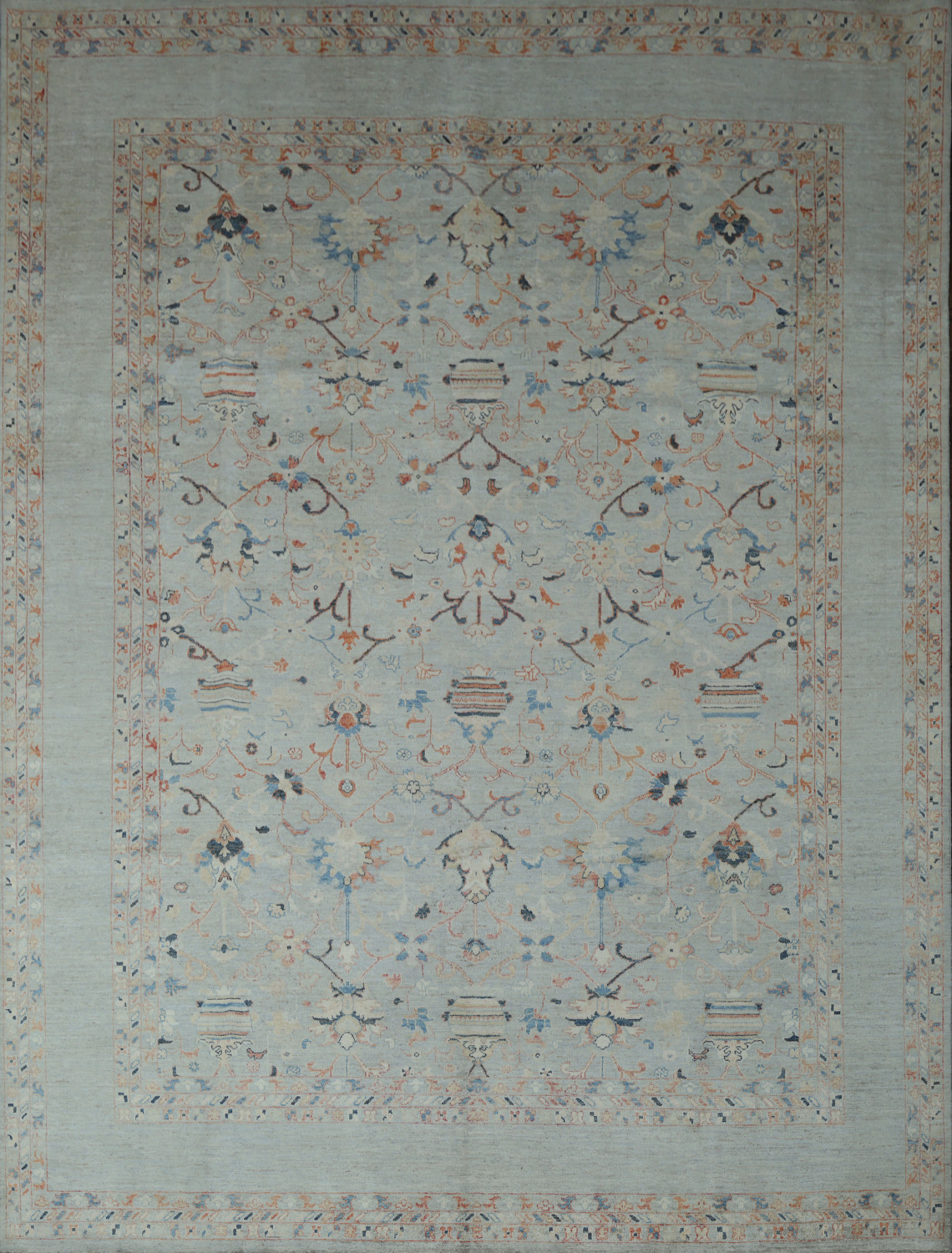 Vegetable Dye Ziegler Oriental Area Rug 9x12