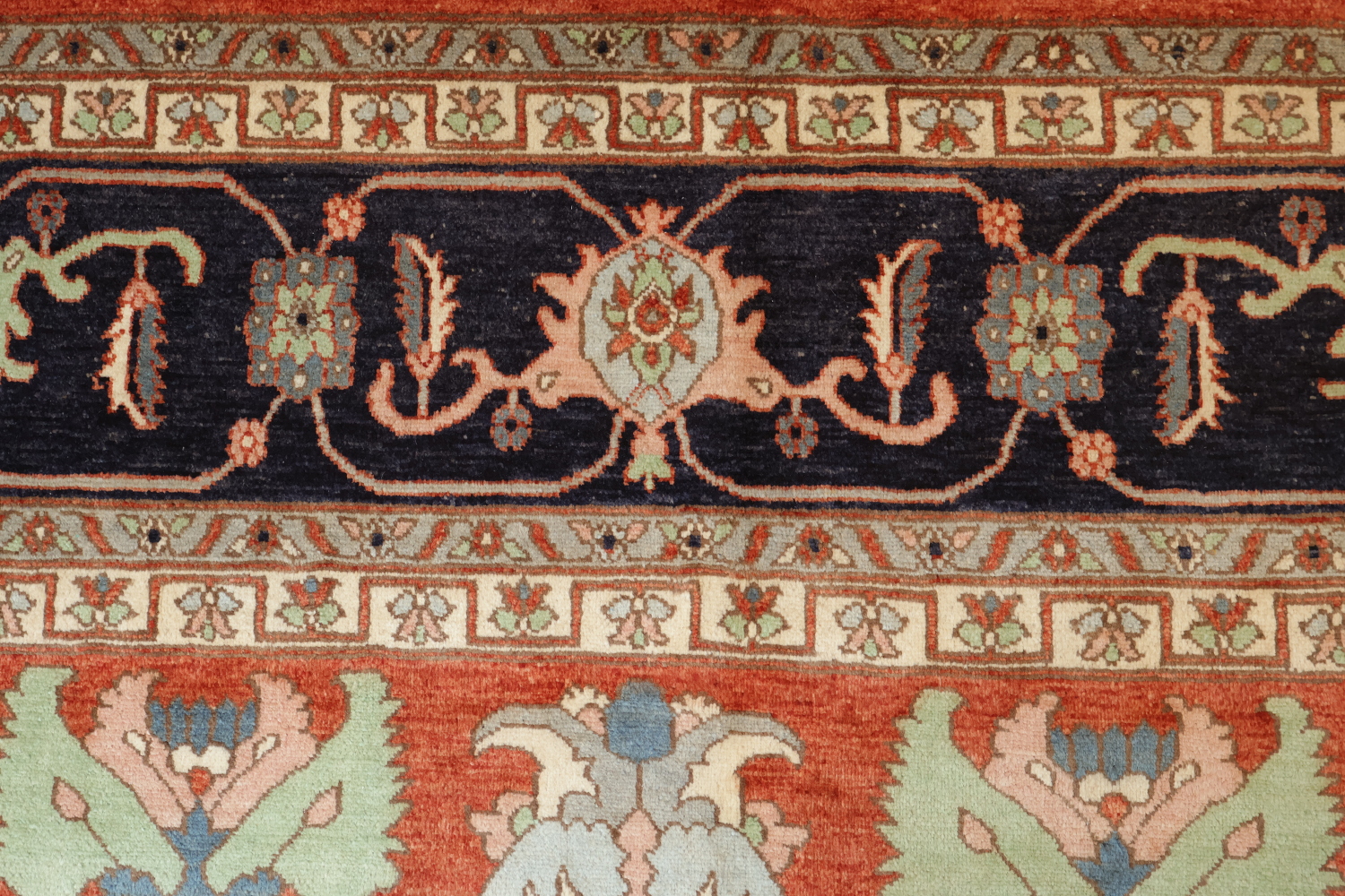 Vegetable Dye Ziegler Oriental Area Rug 9x12
